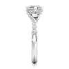 Thumbnail Image 3 of J'Lure Radiant Brilliant-Cut Lab-Grown Diamond Bypass Engagement Ring 1-1/3 ct tw 18K White Gold
