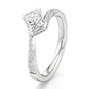 Thumbnail Image 4 of J'Lure Radiant Brilliant-Cut Lab-Grown Diamond Bypass Engagement Ring 1-1/3 ct tw 18K White Gold