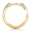 Thumbnail Image 2 of J'Lure Lab-Grown Diamond Contour Wedding Band 1/5 ct tw 18K Yellow Gold