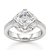Thumbnail Image 1 of J'Lure Square-Emerald Step-Cut Lab-Grown Diamond Engagement Ring 4-1/2 ct tw 18K White Gold