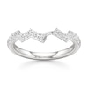 Thumbnail Image 1 of J'Lure Lab-Grown Diamond Angled Contour Wedding Band 1/3 ct tw 18K White Gold