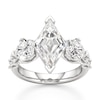 Thumbnail Image 1 of J'Lure Lozenge Step-Cut Lab-Grown Diamond Engagement Ring 5-1/3 ct tw 18K White Gold