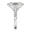 Thumbnail Image 3 of J'Lure Lozenge Step-Cut Lab-Grown Diamond Engagement Ring 5-1/3 ct tw 18K White Gold