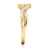 Thumbnail Image 3 of J'Lure Lab-Grown Diamond Contour Wedding Band 1/6 ct tw 18K Yellow Gold