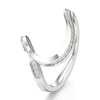 Thumbnail Image 4 of J'Lure Lab-Created Diamond Contour Wedding Band 1/6 ct tw 18K White Gold