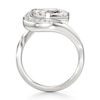 Thumbnail Image 2 of J'Lure Imperial-Emerald Step-Cut Lab-Grown Diamond Engagement Ring 3 ct tw 18K White Gold