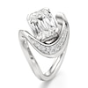 Thumbnail Image 4 of J'Lure Imperial-Emerald Step-Cut Lab-Grown Diamond Engagement Ring 3 ct tw 18K White Gold