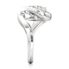 Thumbnail Image 3 of J'Lure Radiant Brilliant-Cut Lab-Grown Diamond Engagement Ring 3 ct tw 18K White Gold