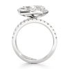Thumbnail Image 2 of J'Lure Kite Step-Cut Lab-Grown Diamond Spiral Engagement Ring 2-1/2 ct tw 18K White Gold
