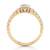 Thumbnail Image 2 of J'Lure Hexagon Brilliant-Cut Lab-Grown Diamond Engagement Ring 1-1/3 ct tw 18K Yellow Gold