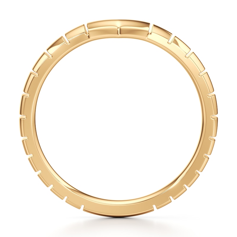 Main Image 2 of J'Lure Contour Wedding Band 18K Yellow Gold