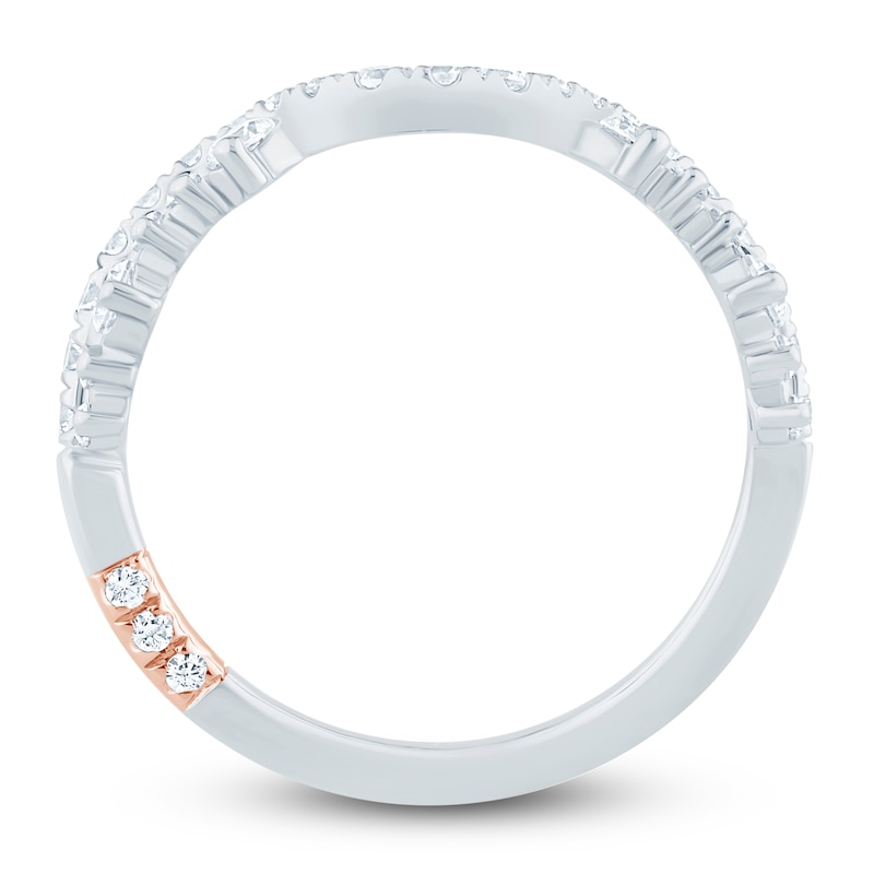 Main Image 4 of Pnina Tornai Diamond Swirl Anniversary Ring 5/8 ct tw 14K White Gold