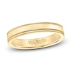 Thumbnail Image 1 of ArtCarved Men's Milgrain Wedding Band 14K Yellow Gold 4mm