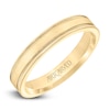 Thumbnail Image 2 of ArtCarved Men's Milgrain Wedding Band 14K Yellow Gold 4mm