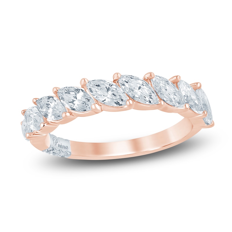 Main Image 1 of Pnina Tornai Marquise-Cut Lab-Grown Diamond 1-1/3 ct tw 14K Rose Gold