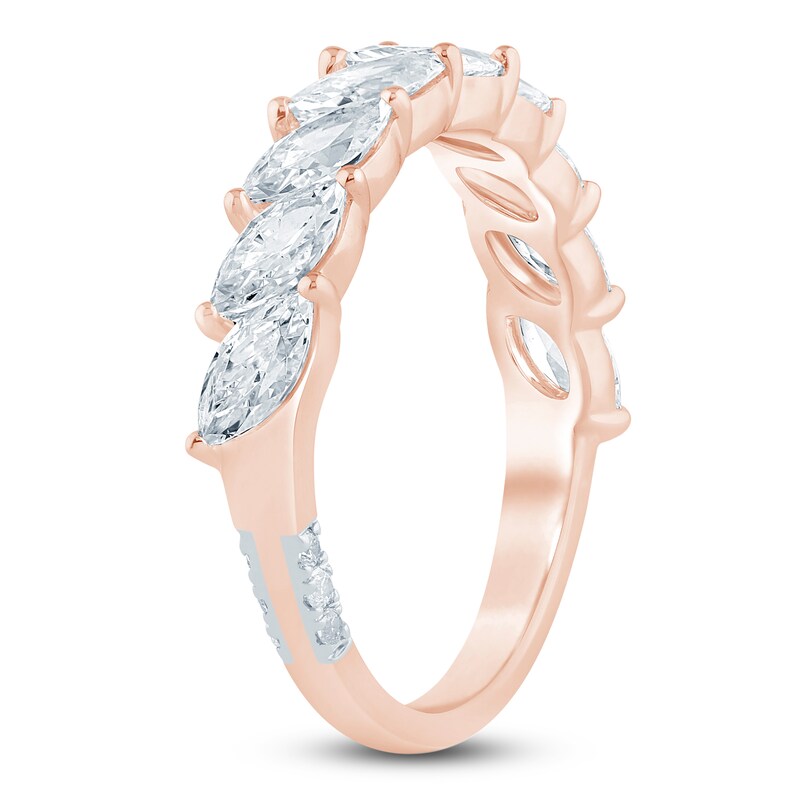 Main Image 2 of Pnina Tornai Marquise-Cut Lab-Grown Diamond 1-1/3 ct tw 14K Rose Gold