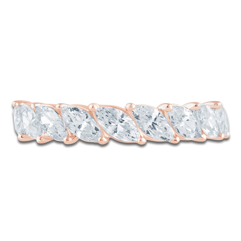 Main Image 3 of Pnina Tornai Marquise-Cut Lab-Grown Diamond 1-1/3 ct tw 14K Rose Gold