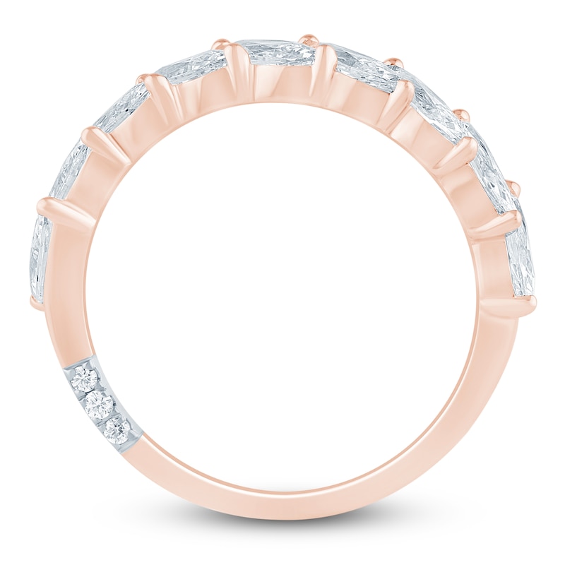 Main Image 4 of Pnina Tornai Marquise-Cut Lab-Grown Diamond 1-1/3 ct tw 14K Rose Gold