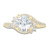 Thumbnail Image 3 of Pnina Tornai Round-Cut Lab-Grown Diamond Bypass Ring 2 ct tw 14K Yellow Gold