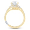 Thumbnail Image 4 of Pnina Tornai Round-Cut Lab-Grown Diamond Bypass Ring 2 ct tw 14K Yellow Gold