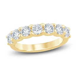 Lab-Grown Diamond Anniversary Ring 2 ct tw 14K Yellow Gold