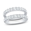 Thumbnail Image 1 of Princess-Cut Lab-Grown Diamond Enhancer Ring 2 ct tw 14K White Gold
