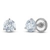 Thumbnail Image 2 of Round-Cut Lab-Grown Diamond Solitaire Stud Earrings 1 ct tw 18K White Gold (VS2/F)