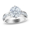 Thumbnail Image 1 of Vera Wang VOW Round-Cut Lab-Grown Diamond Engagement Ring 3-1/2 ct tw 14K White Gold