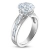 Thumbnail Image 2 of Vera Wang VOW Round-Cut Lab-Grown Diamond Engagement Ring 3-1/2 ct tw 14K White Gold