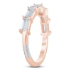 Thumbnail Image 2 of Pnina Tornai Baguette-Cut Lab-Grown Diamond Anniversary Ring 1 ct tw 14K Rose Gold