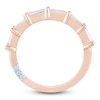 Thumbnail Image 4 of Pnina Tornai Baguette-Cut Lab-Grown Diamond Anniversary Ring 1 ct tw 14K Rose Gold