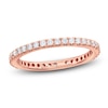 Thumbnail Image 1 of Lab-Grown Diamond Eternity Band 1/2 to 5/8 ct tw 14K Rose Gold