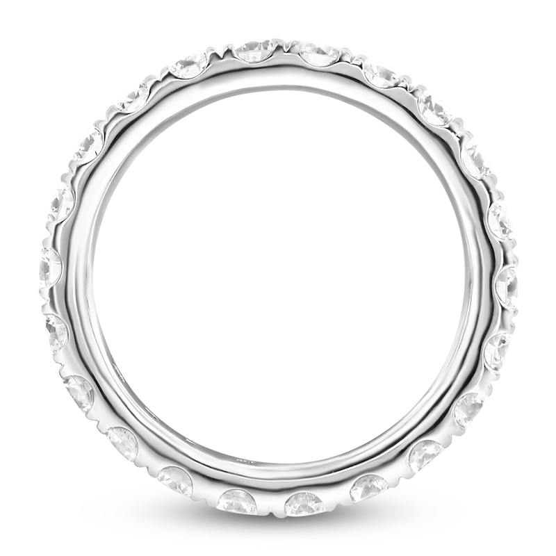 Main Image 2 of Certified Diamond Eternity Band 1-3/4 to 2-1/3 ct tw Platinum