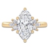 Thumbnail Image 3 of Marquise-Cut Lab-Grown Diamond Engagement Ring 2-1/6 ct tw 14K Yellow Gold