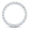 Thumbnail Image 2 of Certified Princess-Cut Diamond Eternity Band 1-5/8 to 2 ct tw Platinum