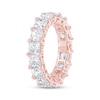 Thumbnail Image 2 of Princess-Cut Lab-Grown Diamond Eternity Band 6-3/4 to 8-5/8 ct tw 14K Rose Gold