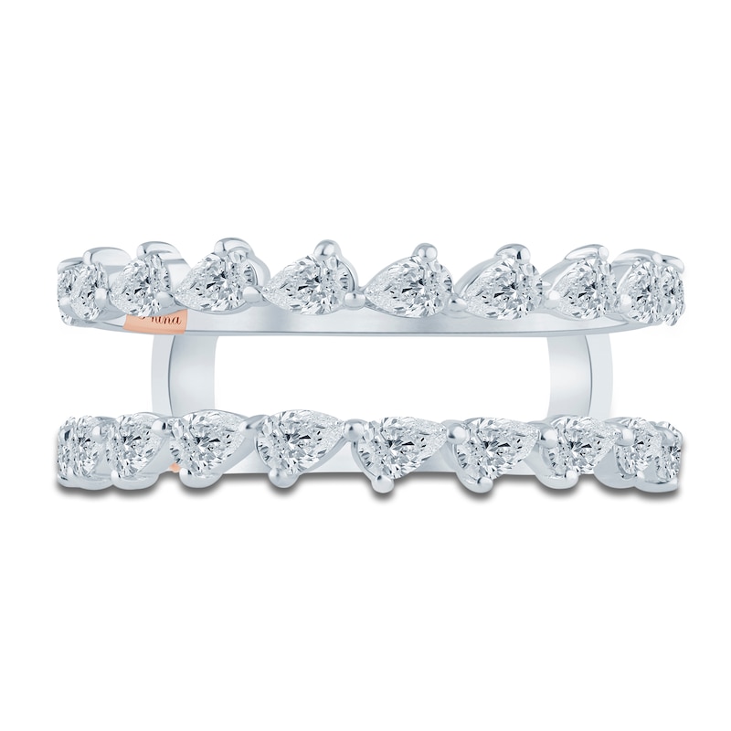Main Image 3 of Pnina Tornai Lab-Grown Diamond Pear-Shaped Enhancer Ring 3/4 ct tw 14K White Gold