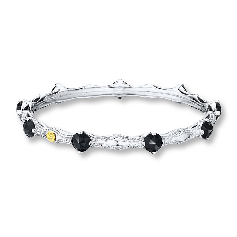 Main Image 1 of Tacori Onyx Bangle Sterling Silver/18K Yellow Gold