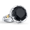 Thumbnail Image 0 of Tacori Onyx Ring Sterling Silver/18K Yellow Gold
