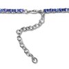 Thumbnail Image 1 of Tanzanite Tennis Necklace Sterling Silver 16.25" Adjustable