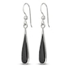 Thumbnail Image 2 of Onyx Teardrop Earrings Sterling Silver