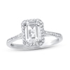 Thumbnail Image 1 of Natural White Topaz Ring 10K White Gold