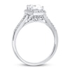 Thumbnail Image 2 of Natural White Topaz Ring 10K White Gold