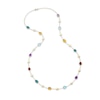Thumbnail Image 2 of Natural Amethyst, Citrine, Quartz, Garnet Necklace 10K Yellow Gold