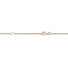 Thumbnail Image 2 of Natural Amethyst & Natural Quartz Necklace 10K Rose Gold