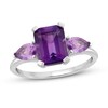 Thumbnail Image 1 of Natural Amethyst Ring 10K White Gold