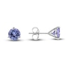 Thumbnail Image 0 of Natural Tanzanite Stud Earrings 14K White Gold