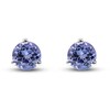 Thumbnail Image 2 of Natural Tanzanite Stud Earrings 14K White Gold