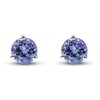 Thumbnail Image 1 of Natural Tanzanite Stud Earrings 14K White Gold