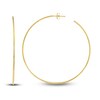 Thumbnail Image 1 of Round Wire Hoop Earrings 14K Yellow Gold 60mm